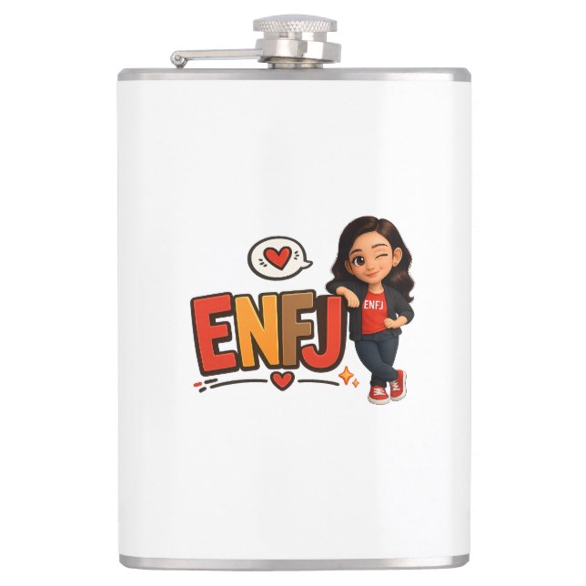 ENFJ HIP FLASK (Front)