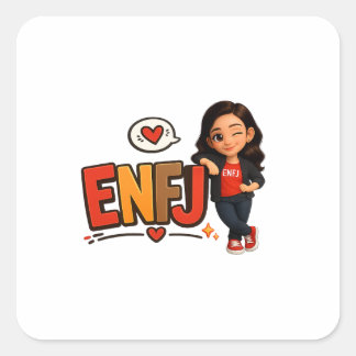 ENFJ SQUARE STICKER