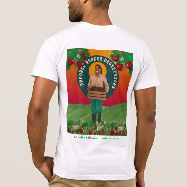 Enforce Worker Protections Unisex Tee ~SOFT~ (Back)