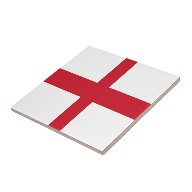 ENG001 ENGLAND, FLAG ENGLISH, CERAMIC TILE (Side)