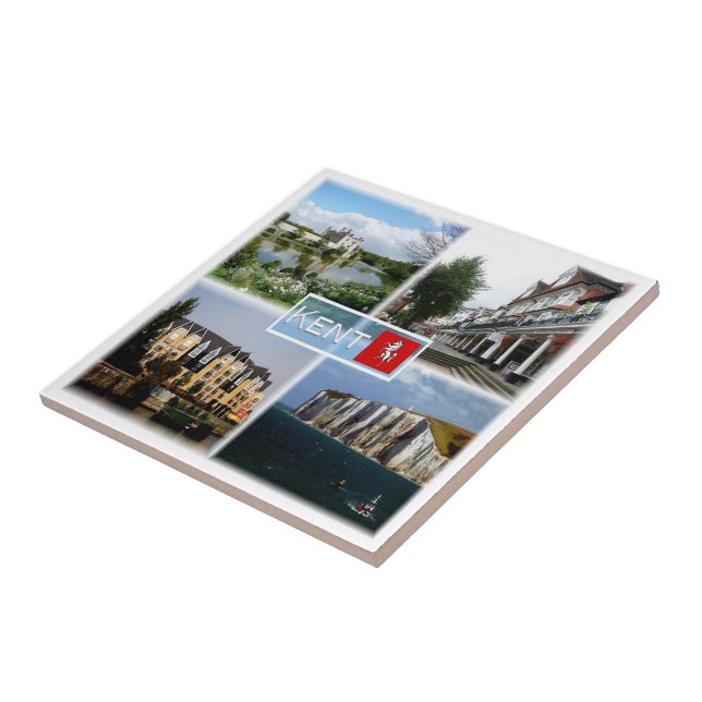 ENG006 LEEDS CASTLE, ROYAL TUNBRIDGE WE, Dover, Ceramic Tile (Side)