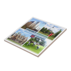 ENG011 MILTON KEINES, The Hub, England, Ceramic Tile