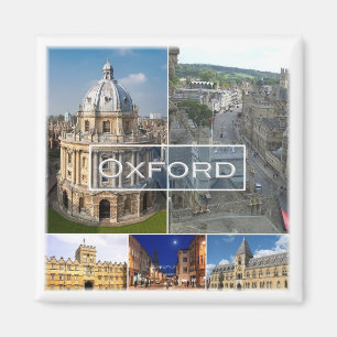 ENG020 OXFORD, England, Europe, Fridge Magnet