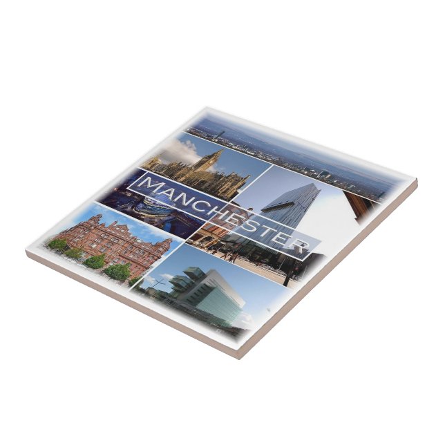 ENG024 MANCHESTER, England, Europe, Ceramic Tile (Side)