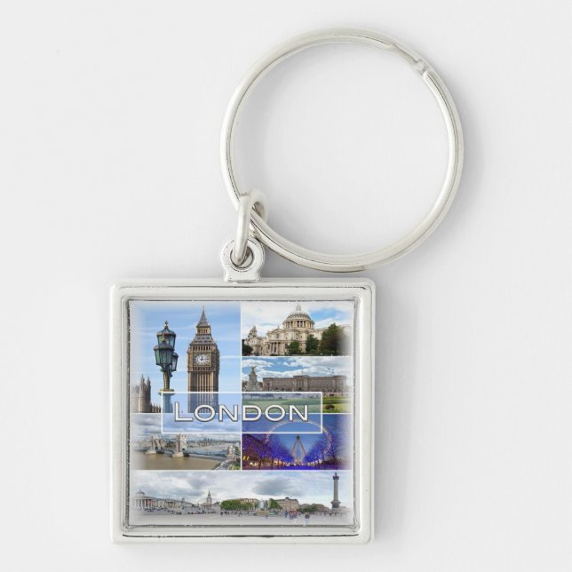 ENG025 LONDON, Big Ben, Westminster, Key Ring (Front)