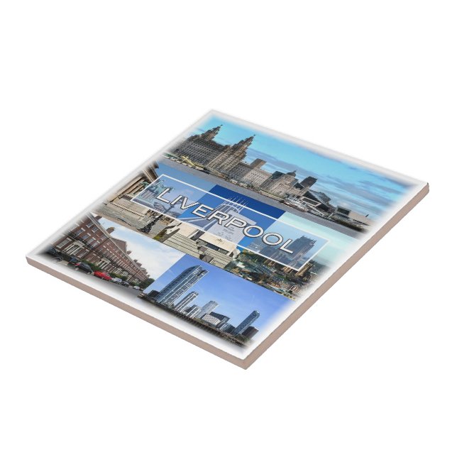ENG027 LIVERPOOL, England, Europe, Ceramic Tile (Side)