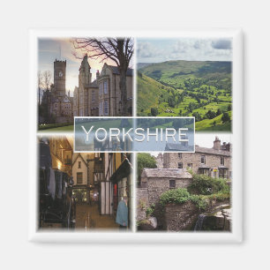 ENG040 YORKSHIRE, England, Europe, Fridge Magnet
