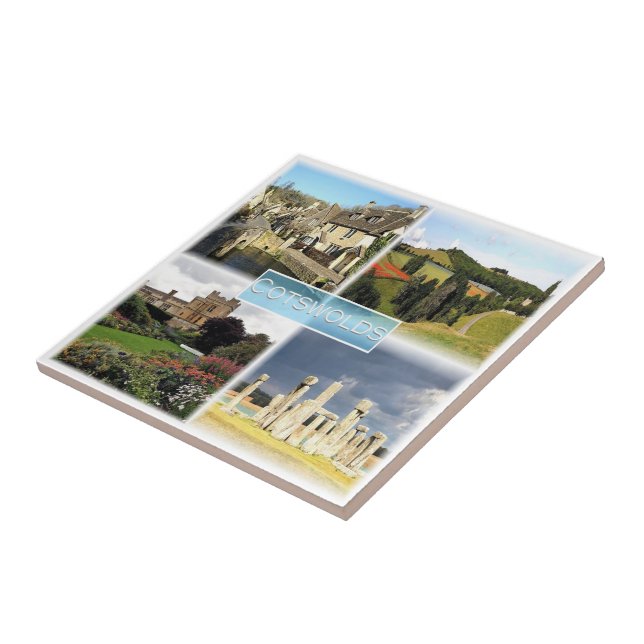 ENG049 COTSWOLDS, England, Europe, Ceramic Tile (Side)