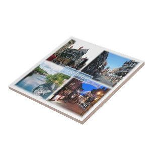 ENG051 CHESTER, England, Europe, Ceramic Tile