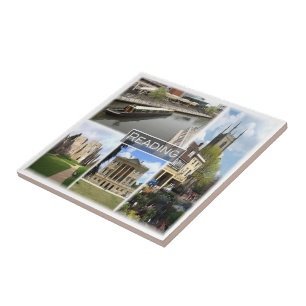 ENG052 READING, Europe, England, Ceramic Tile