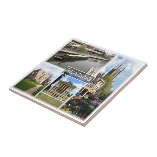 ENG052 READING, Europe, England, Ceramic Tile (Side)