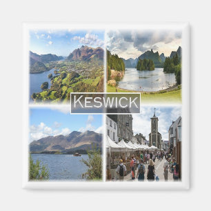 ENG053 KESWICK & LAKE DISTRICT, England, Fridge Magnet
