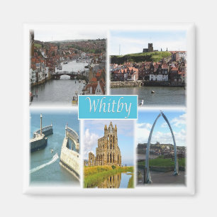 ENG057 WHITBY, Yorkshire, England, Europe Magnet