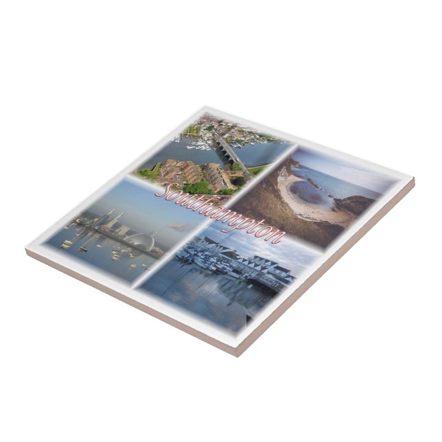 ENG075 SOUTHAMPTON, England, Europe, Ceramic Tile (Side)