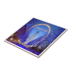 ENG078 EYE LONDON, England, Europe, Ceramic Tile