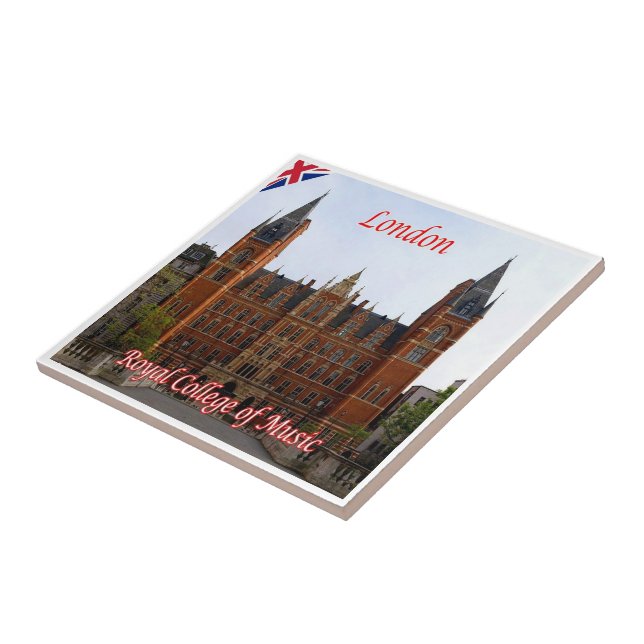 ENG084 LONDON ROYAL COLLEGE OF MUSIC, CERAMIC TILE (Side)