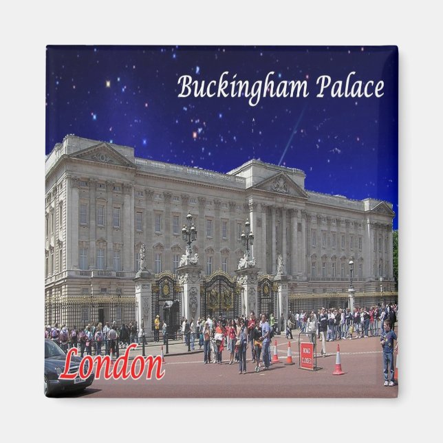 ENG092  LONDON BUCKINGHAM PALACE, Fridge Magnet (Front)