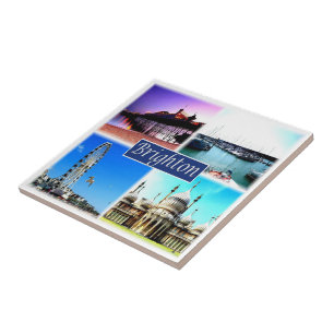 ENG098 BRIGHTON, England, Europe, Ceramic Tile