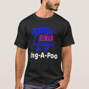 Eng-A-Poo Dog Poodle English Toy Spaniel T-Shirt