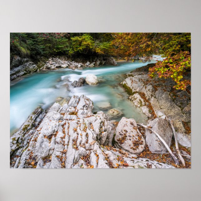 Eng valley in Karwendel range Poster (Front)