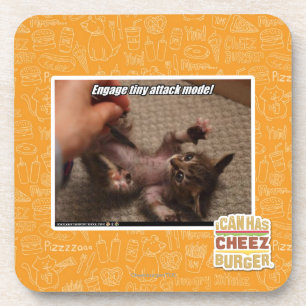 Engage tiny attack mode! coaster