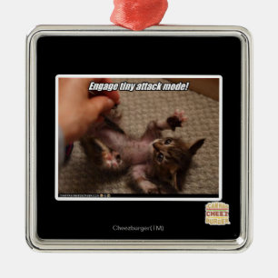 Engage tiny attack mode! metal tree decoration