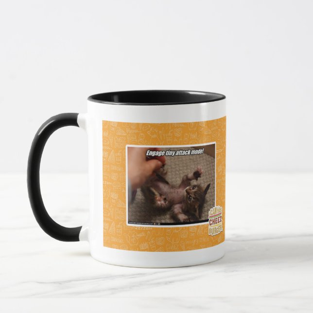 Engage tiny attack mode! mug (Left)
