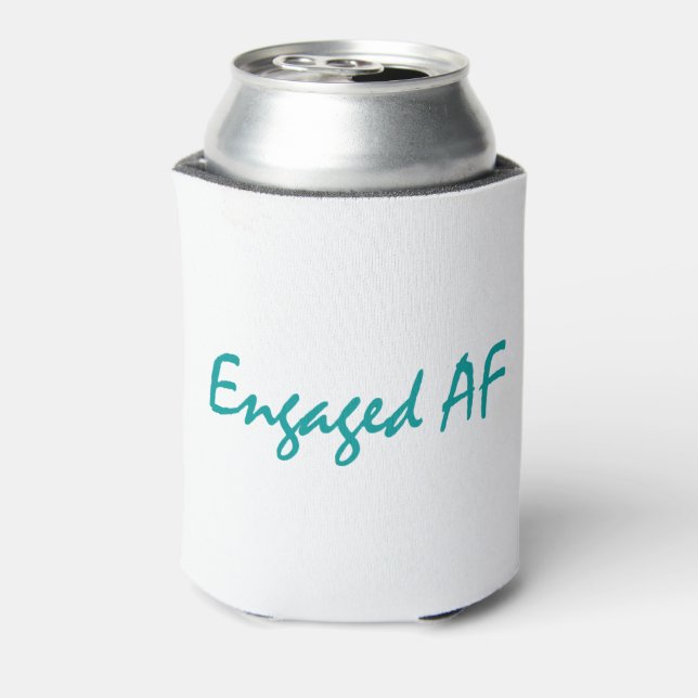 Engaged AF Can Cooler (Can Back)
