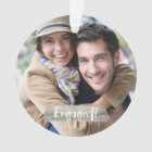 Engaged at Christmas Ornament