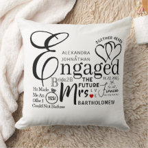 Engaged Collage Wedding Announcement