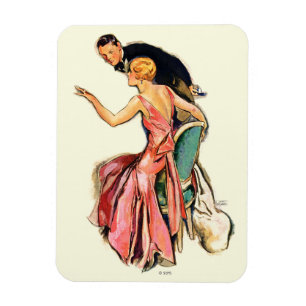 Engaged Couple Magnet