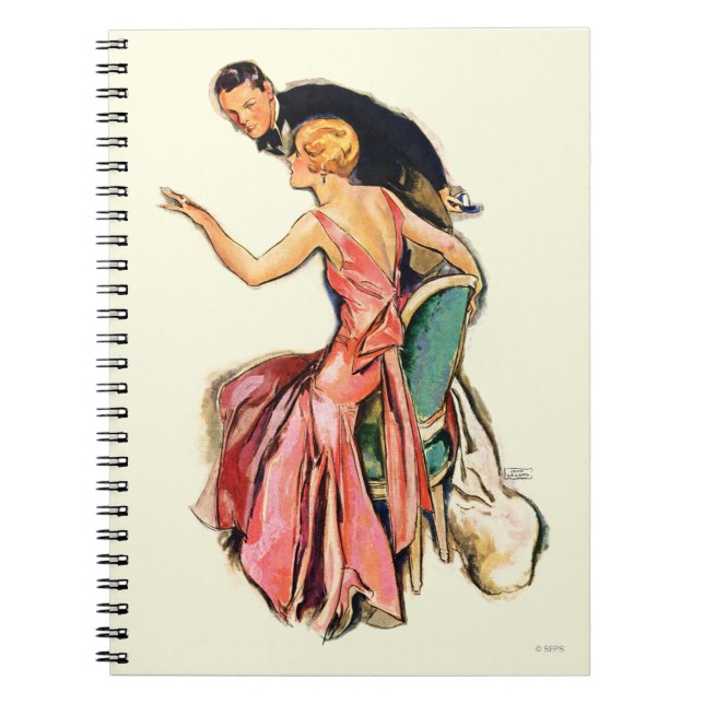 Engaged Couple Notebook (Front)