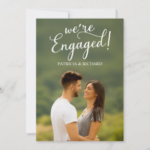 Engagement Announcement And Save The Date