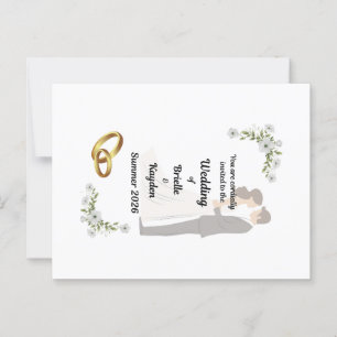 Engagement Announcement Postcard