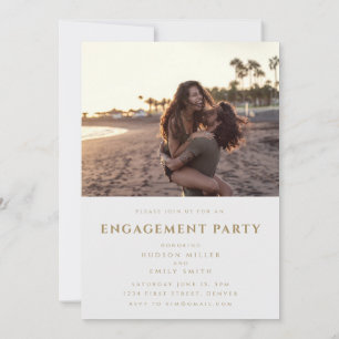 Engagement Announcement with Image