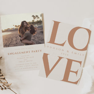 Engagement Announcement with Image