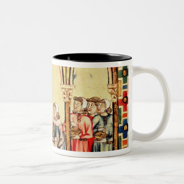 Engagement Banquet, from the manuscript Two-Tone Coffee Mug (Right)