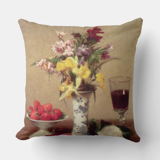 Engagement Bouquet Cushion (Front)