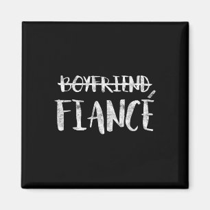 Engagement Boyfriend Fiance Married Man Wedding  Magnet