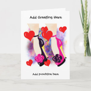 Engagement Card for Lesbians - add own message