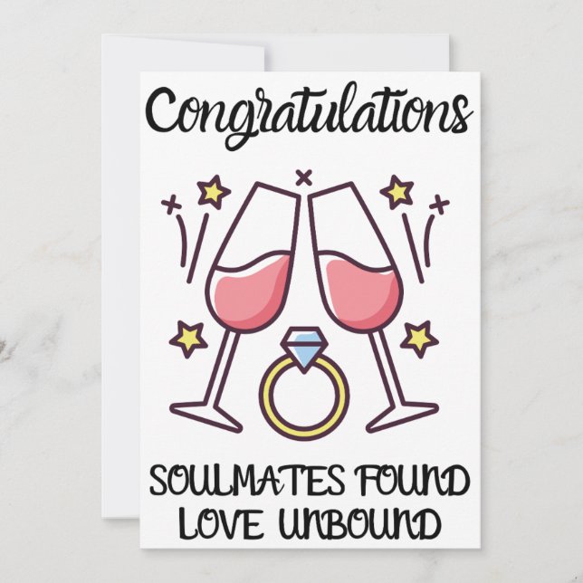Engagement Congratulations Cards (Front)