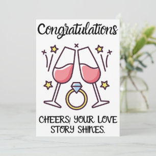 Engagement Congratulations Cards