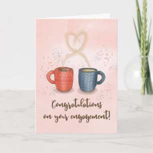 Engagement Congratulations Coffee Perfect Blend Card