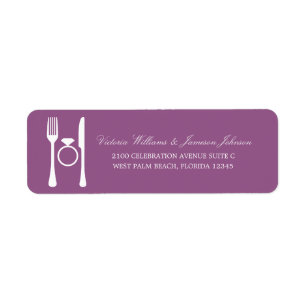 ENGAGEMENT DINNER   ADDRESS LABELS