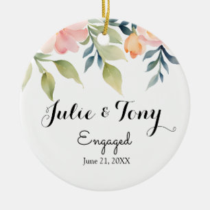 Engagement Gift Engagement Ornament -
