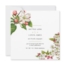 Engagement Invitation (Floral)