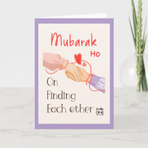 Engagement Mubarak  Card