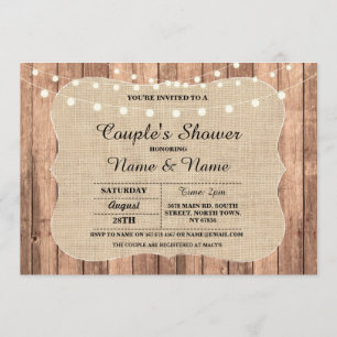 Engagement Party Couples Shower Chalkboard Invite