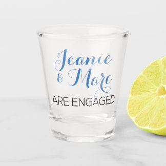 Engagement Party Favour  Shot Glass