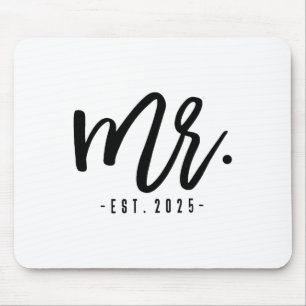 Engagement Party Husband And Wife Matching Couple  Mouse Pad